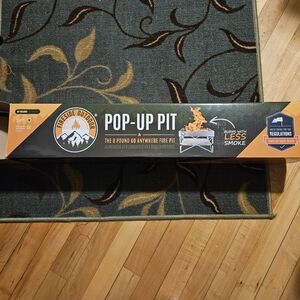 Pop Up Portable 8lb fire pit